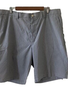 Pga Tour Cool Play Black And White Checked Golf Shorts Size 40